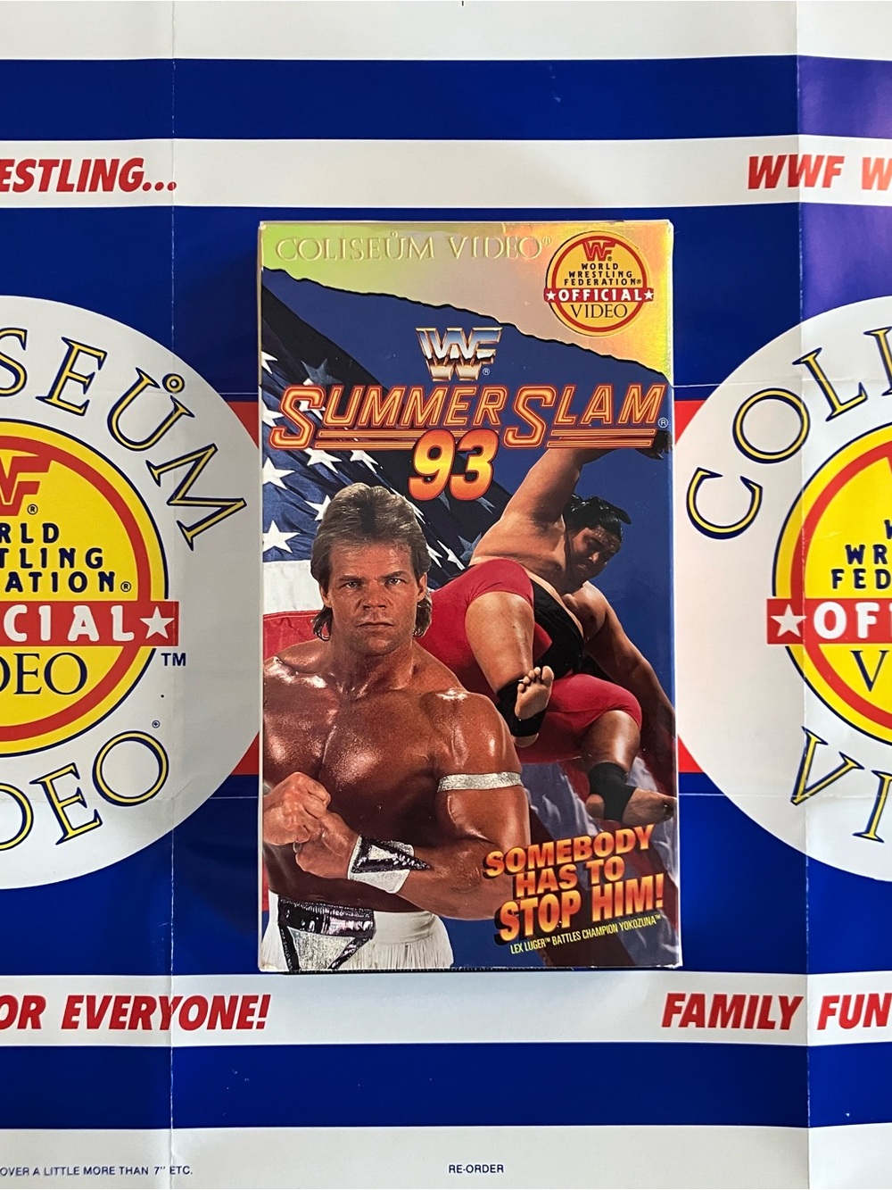 WWF SummerSlam 93 VHS Tape